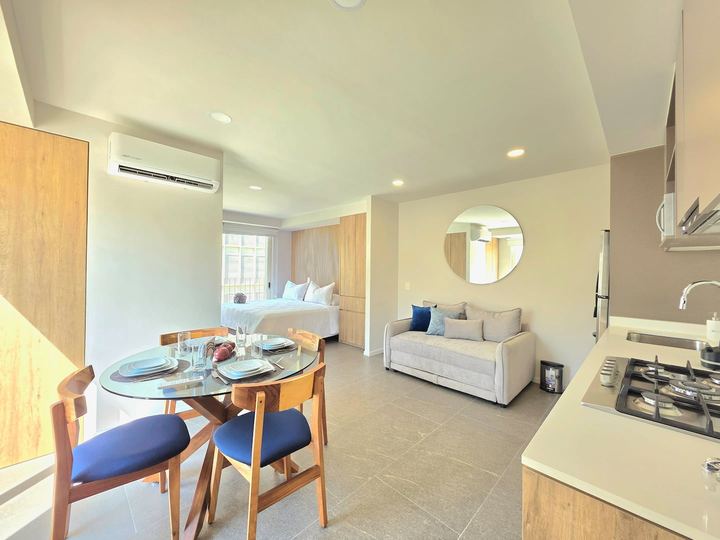 Centro Zapopan · 1 BR + Terraza + A/A